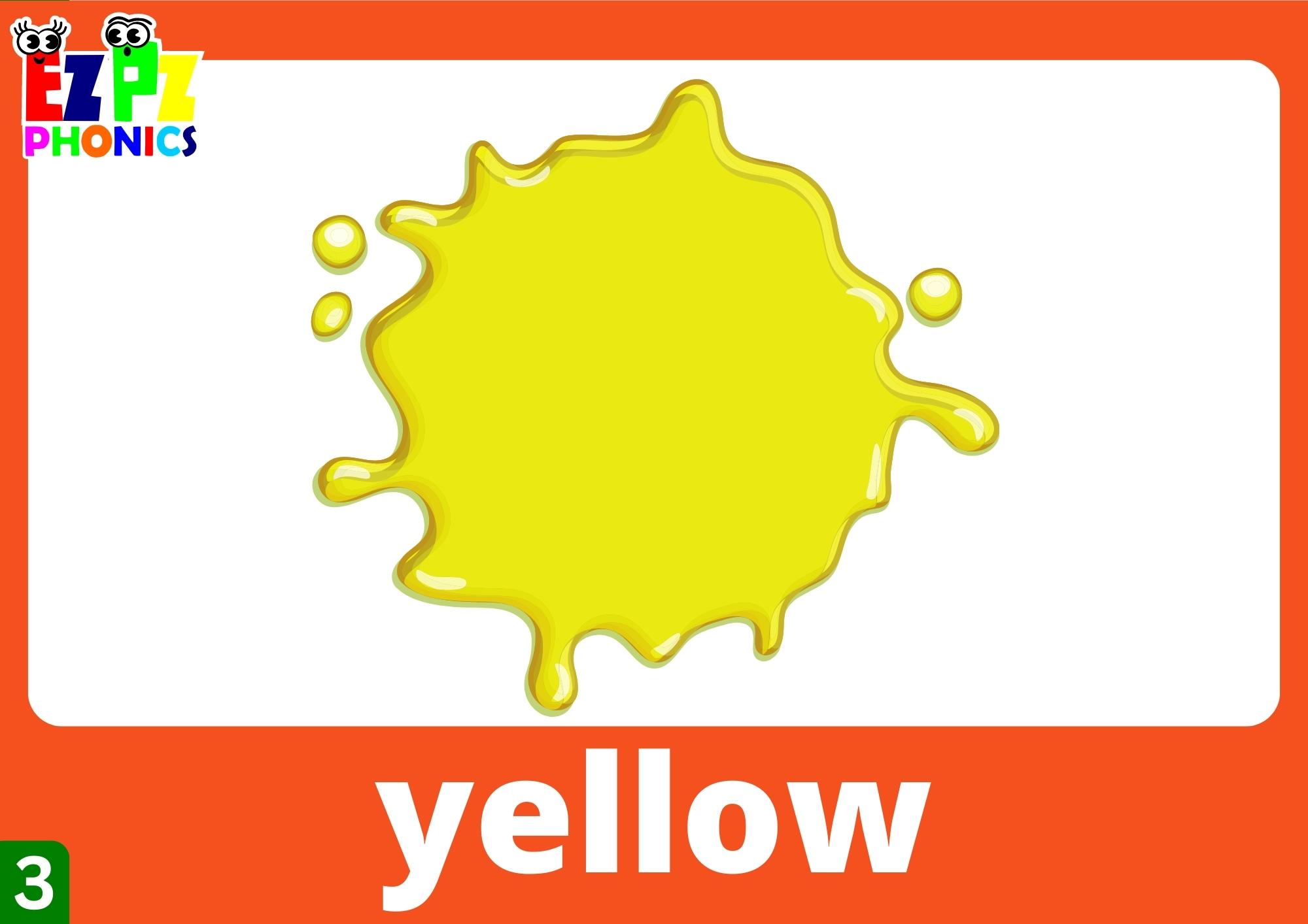 Letter Y Words Phonics Flashcards with Images and Words Free Printable PDF or View Online For Homeschool Parents and Teachers to Teach Kindergarten and Preschool Children Group 3